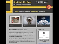 Orbit Sprinkler Corp. -Website Design