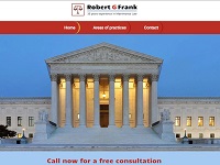 Robert G Frank ESQ, Divorce Lawyer Website Design -Website Design
