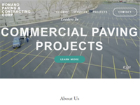 Romano Paving & Contracting Corp. -Website Design